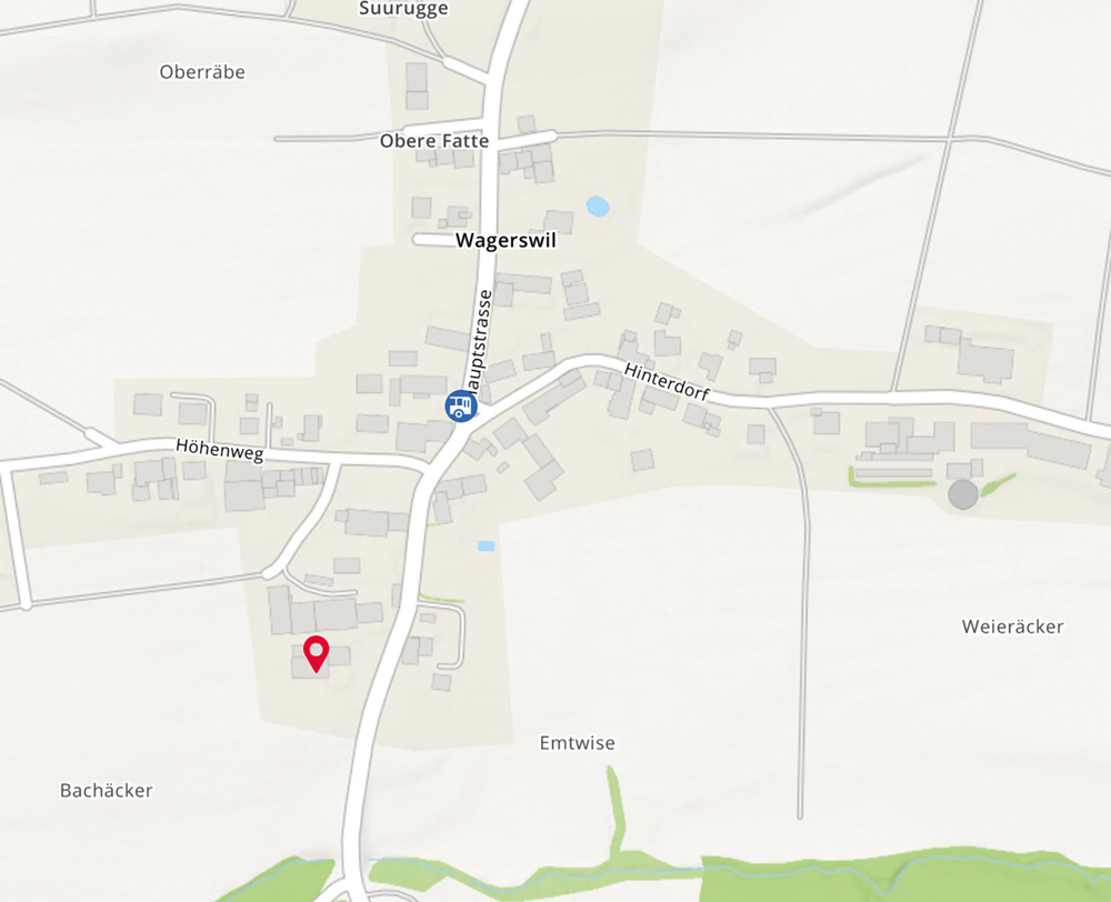 Standort Karte Wagerswil